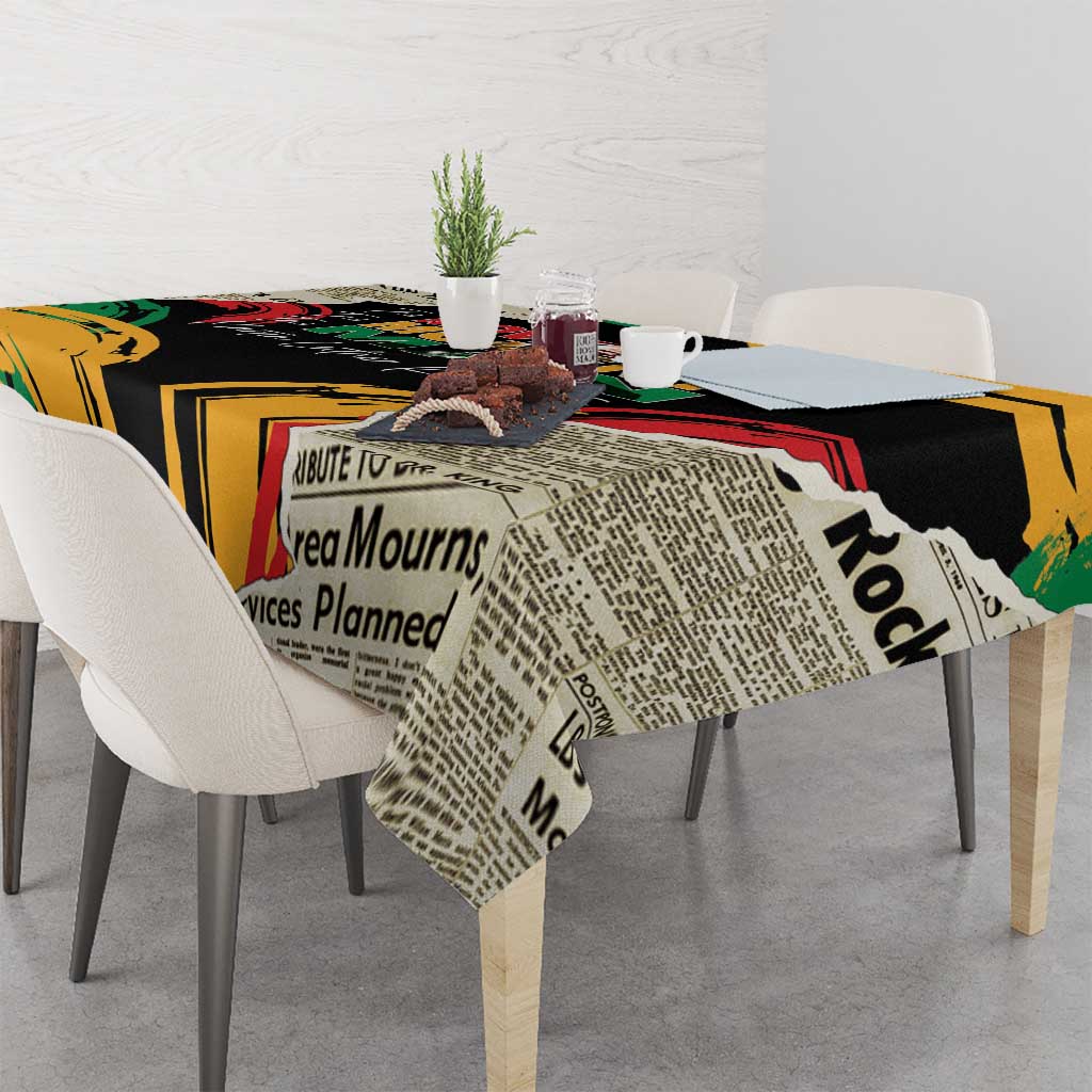 Remembering The Legacy Of MLK Tablecloth LT05 - Wonder Print Shop