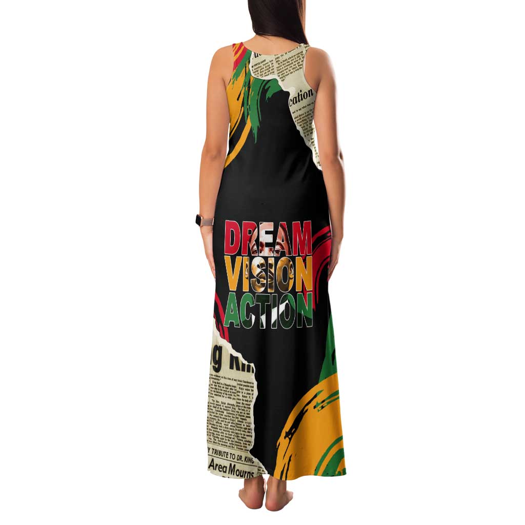 Remembering The Legacy Of MLK Tank Maxi Dress LT05 - Wonder Print Shop