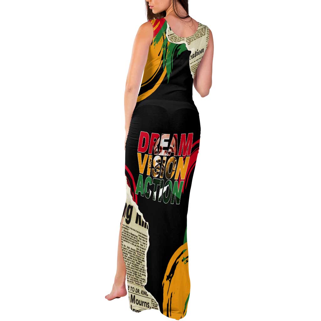 Remembering The Legacy Of MLK Tank Maxi Dress LT05 - Wonder Print Shop