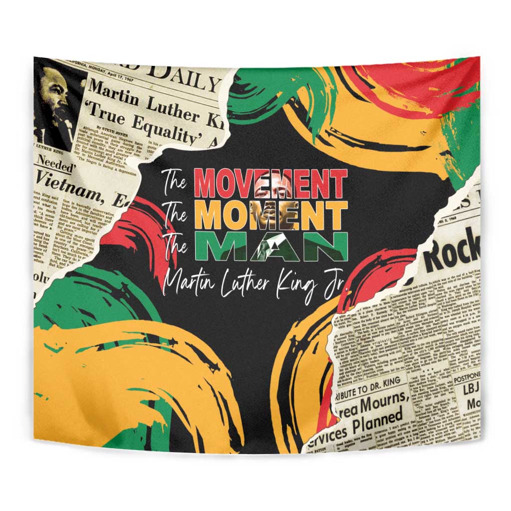 Remembering The Legacy Of MLK Tapestry LT05 - Wonder Print Shop