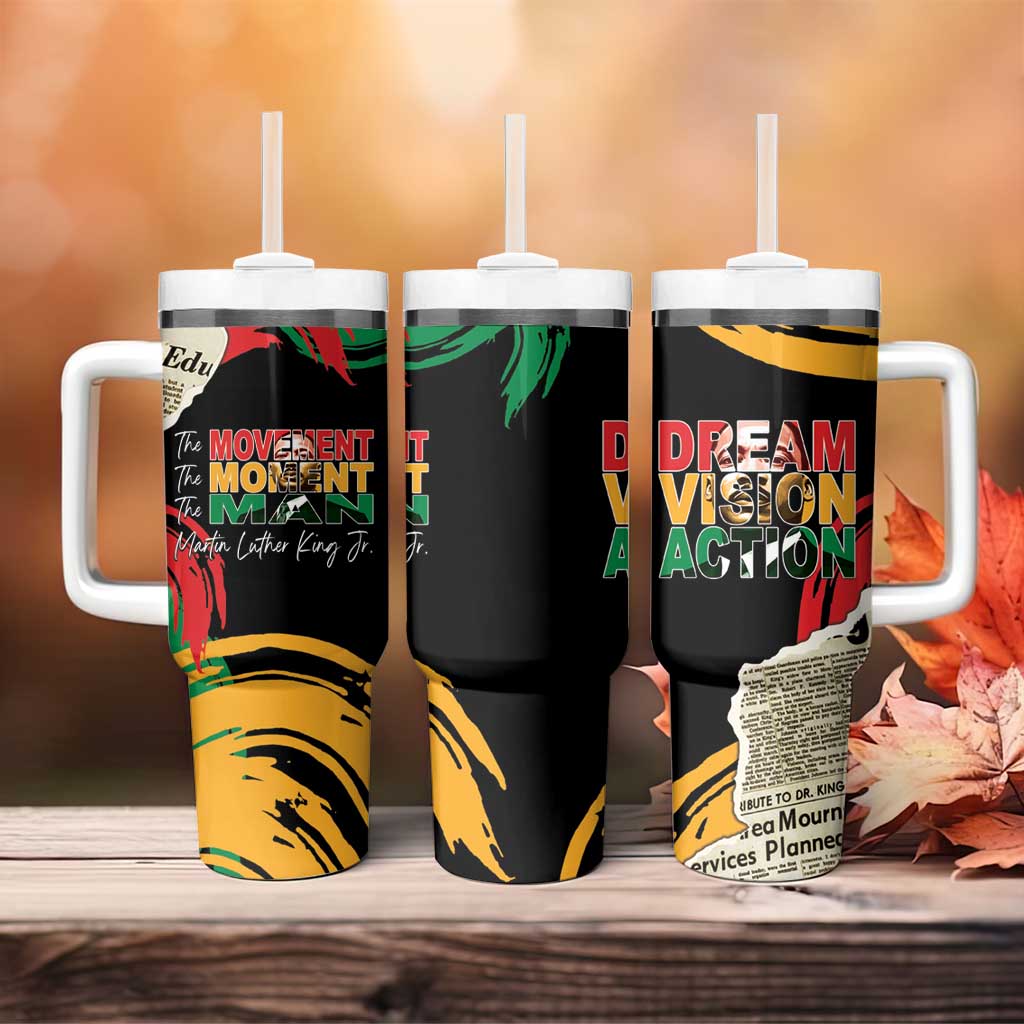 Remembering The Legacy Of MLK Tumbler With Handle LT05 - Wonder Print Shop