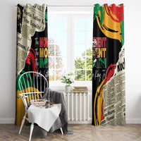 Remembering The Legacy Of MLK Window Curtain LT05 - Wonder Print Shop