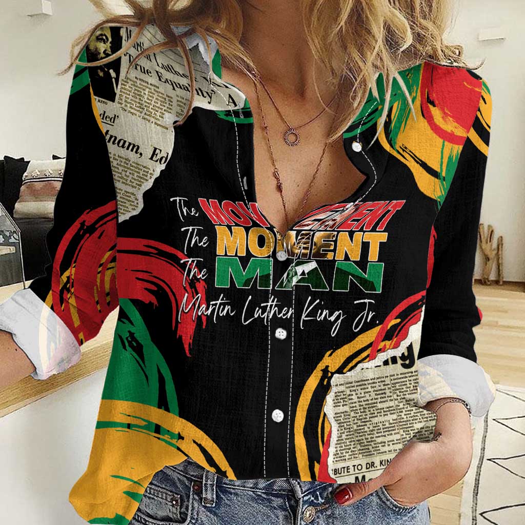 Remembering The Legacy Of MLK Women Casual Shirt LT05 - Wonder Print Shop