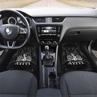 Haiti 1804 Car Mats Polynesian Silver Neg Maron LT05 - Wonder Print Shop