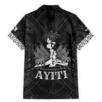 Haiti 1804 Family Matching Mermaid Dress and Hawaiian Shirt Polynesian Silver Neg Maron LT05 - Wonder Print Shop