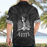 Haiti 1804 Hawaiian Shirt Polynesian Silver Neg Maron LT05 - Wonder Print Shop