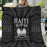 Haiti 1804 Quilt Polynesian Silver Neg Maron LT05 - Wonder Print Shop