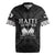 Haiti 1804 Rugby Jersey Polynesian Silver Neg Maron LT05 - Wonder Print Shop
