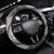 Haiti 1804 Steering Wheel Cover Polynesian Silver Neg Maron LT05 - Wonder Print Shop