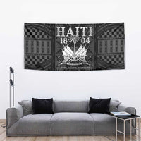 Haiti 1804 Tapestry Polynesian Silver Neg Maron LT05 - Wonder Print Shop