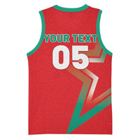 Custom Morocco WC Football 2026 Basketball Jersey Go Champions Lion Spirit - Wonder Print Shop