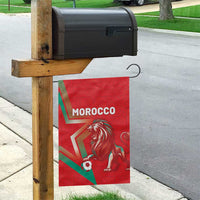 Morocco WC Football 2026 Garden Flag Go Champions Lion Spirit - Wonder Print Shop