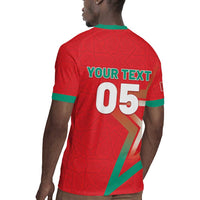 Custom Morocco WC Football 2026 Rugby Jersey Go Champions Lion Spirit LT05