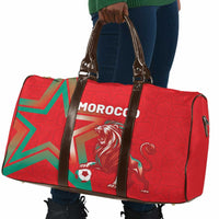 Morocco WC Football 2026 Travel Bag Go Champions Lion Spirit - Wonder Print Shop