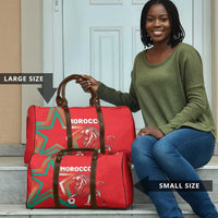 Morocco WC Football 2026 Travel Bag Go Champions Lion Spirit - Wonder Print Shop