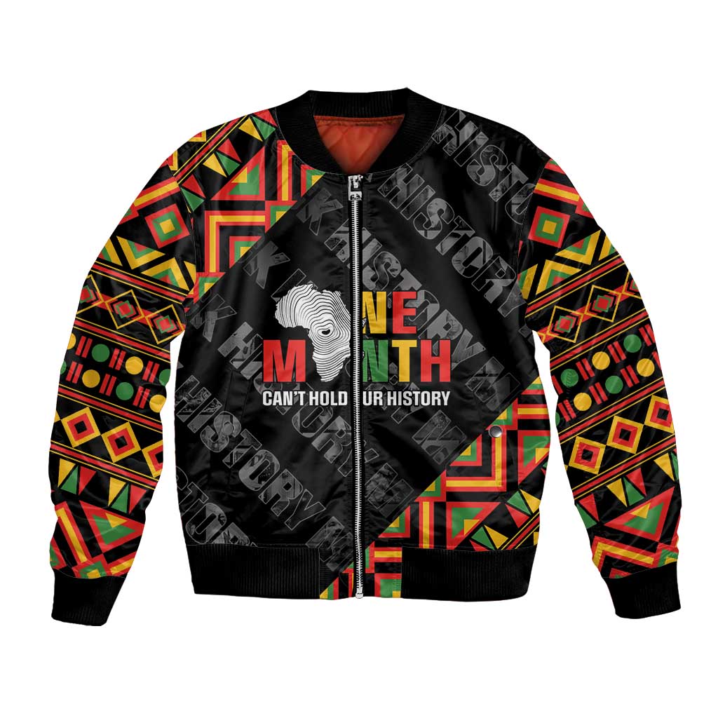Black History Month Bomber Jacket One Month Can't Hold Our History