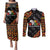 Black History Month Couples Matching Puletasi and Long Sleeve Button Shirt One Month Can't Hold Our History