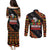Black History Month Couples Matching Puletasi and Long Sleeve Button Shirt One Month Can't Hold Our History