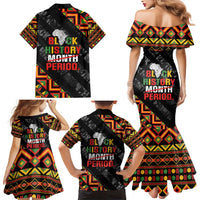 Black History Month Family Matching Mermaid Dress and Hawaiian Shirt One Month Can't Hold Our History