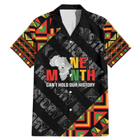 Black History Month Family Matching Mermaid Dress and Hawaiian Shirt One Month Can't Hold Our History