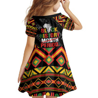 Black History Month Family Matching Off The Shoulder Long Sleeve Dress and Hawaiian Shirt One Month Can't Hold Our History