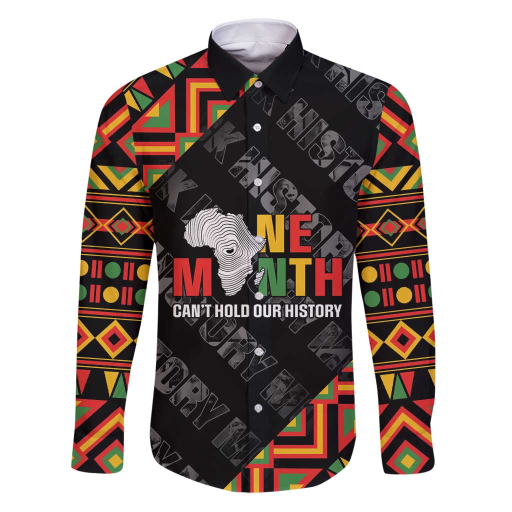 Black History Month Family Matching Puletasi and Hawaiian Shirt One Month Can't Hold Our History