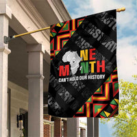 Black History Month Garden Flag One Month Can't Hold Our History
