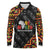 Black History Month Long Sleeve Polo Shirt One Month Can't Hold Our History