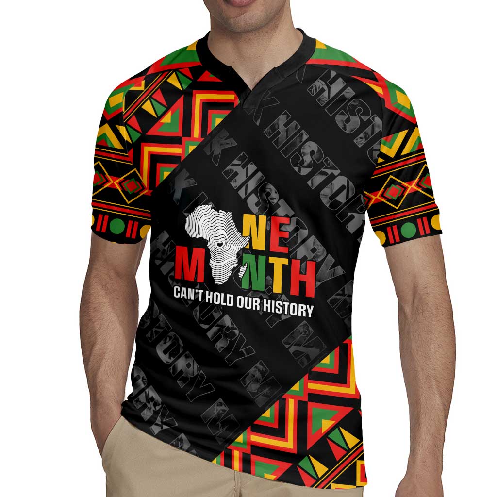 Black History Month Rugby Jersey One Month Can't Hold Our History