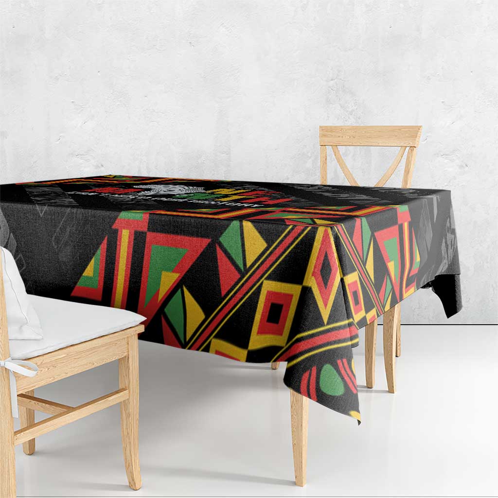 Black History Month Tablecloth One Month Can't Hold Our History