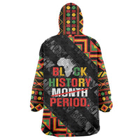 Black History Month Wearable Blanket Hoodie One Month Can't Hold Our History