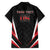 Custom Trinidad And Tobago Cricket Family Matching Puletasi and Hawaiian Shirt Go Red Force