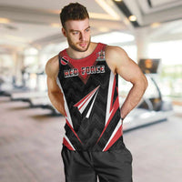 Custom Trinidad And Tobago Cricket Men Tank Top Go Red Force