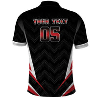 Custom Trinidad And Tobago Cricket Polo Shirt Go Red Force