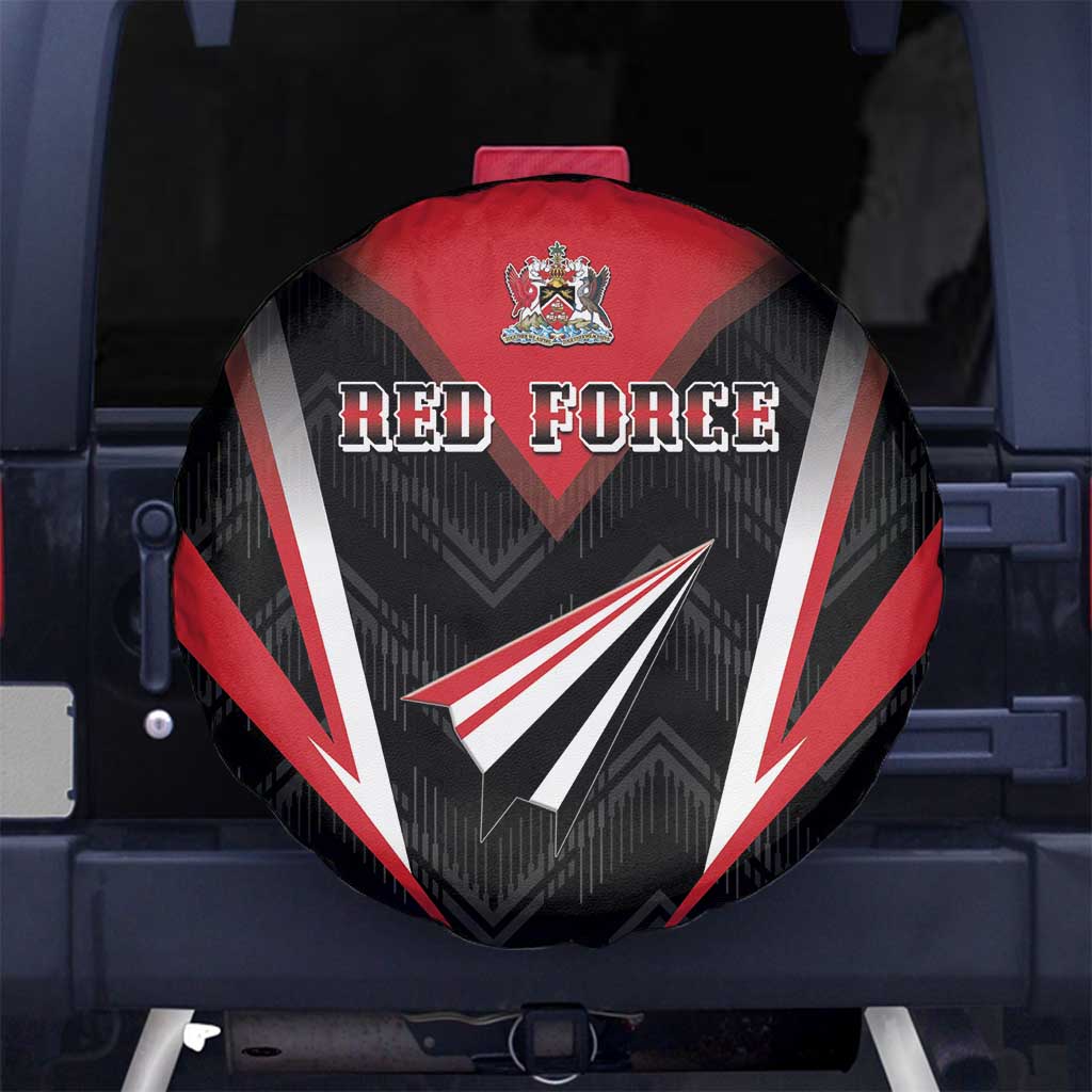 Trinidad And Tobago Cricket Spare Tire Cover Go Red Force