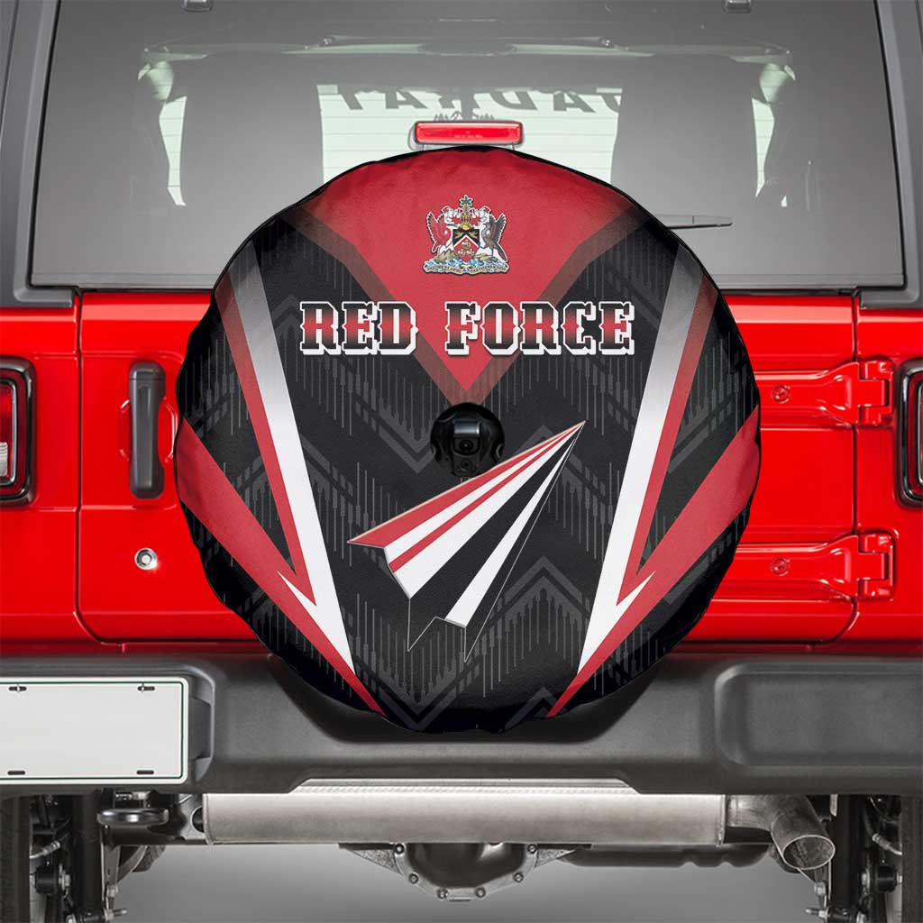 Trinidad And Tobago Cricket Spare Tire Cover Go Red Force