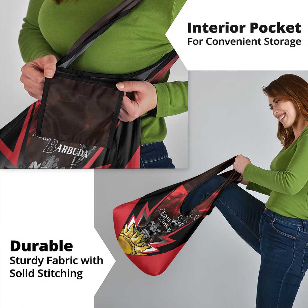 Antigua and Barbuda Grocery Bag Coat Of Arms With Fallow Deer