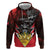 Personalized Antigua and Barbuda Hoodie Coat Of Arms With Fallow Deer