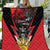 Antigua and Barbuda Quilt Coat Of Arms With Fallow Deer
