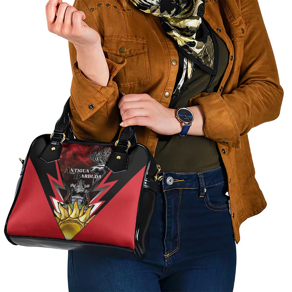 Antigua and Barbuda Shoulder Handbag Coat Of Arms With Fallow Deer