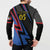Custom Antigua and Barbuda Cricket Button Sweatshirt Sporty Style
