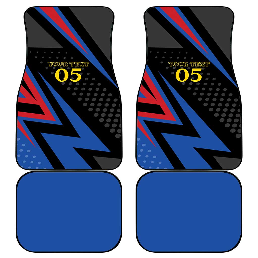 Antigua and Barbuda Cricket Car Mats Sporty Style