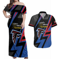 Custom Antigua and Barbuda Cricket Couples Matching Off Shoulder Maxi Dress and Hawaiian Shirt Sporty Style
