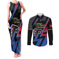 Custom Antigua and Barbuda Cricket Couples Matching Tank Maxi Dress and Long Sleeve Button Shirt Sporty Style