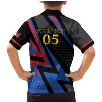 Custom Antigua and Barbuda Cricket Family Matching Mermaid Dress and Hawaiian Shirt Sporty Style