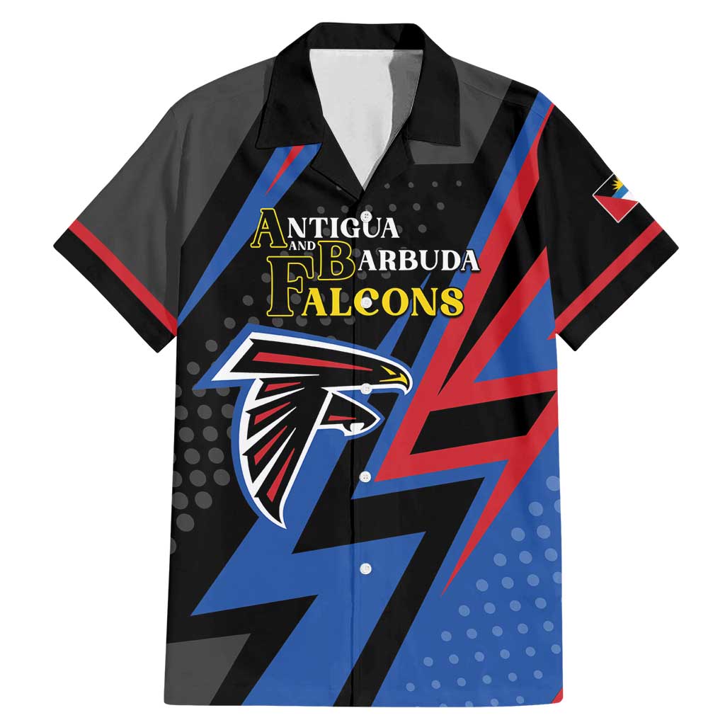 Custom Antigua and Barbuda Cricket Family Matching Mermaid Dress and Hawaiian Shirt Sporty Style