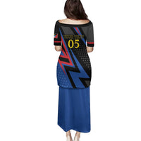 Custom Antigua and Barbuda Cricket Family Matching Puletasi and Hawaiian Shirt Sporty Style