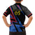 Custom Antigua and Barbuda Cricket Family Matching Short Sleeve Bodycon Dress and Hawaiian Shirt Sporty Style