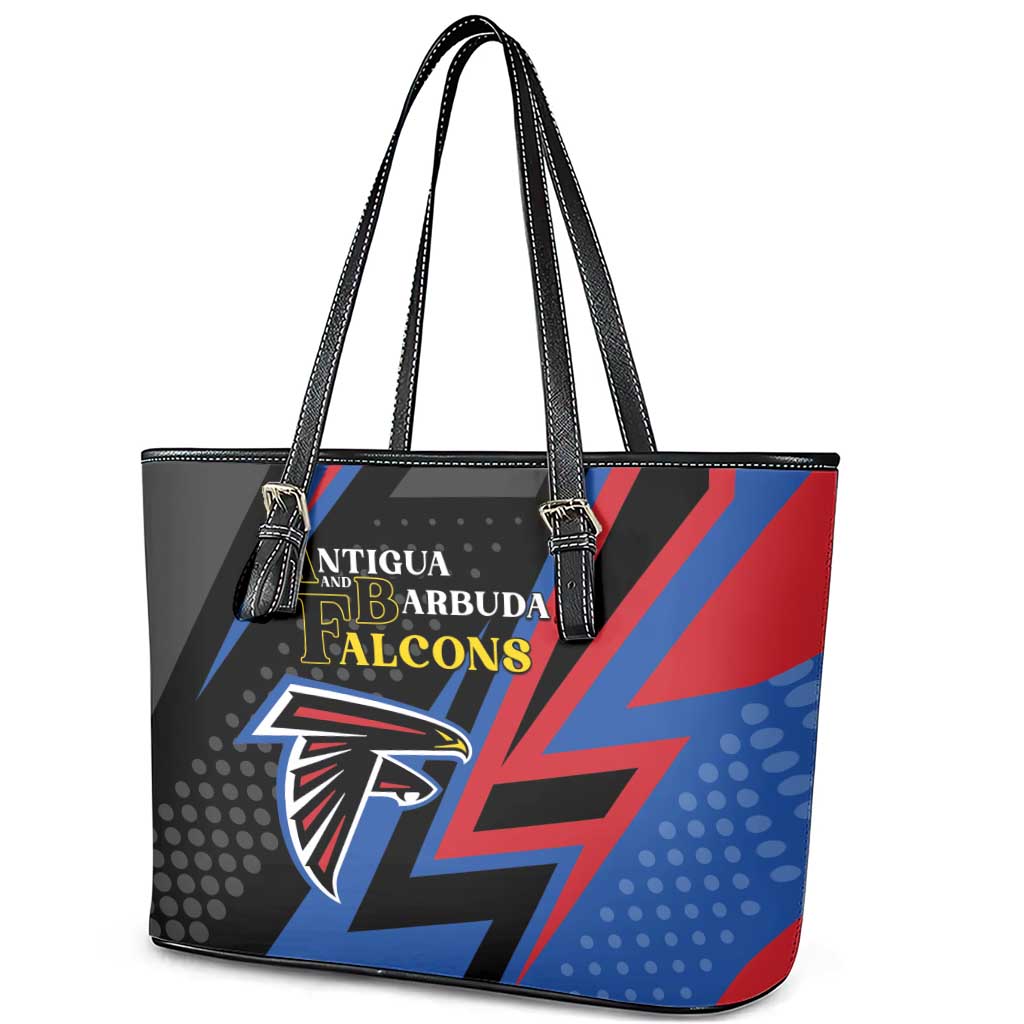 Antigua and Barbuda Cricket Leather Tote Bag Sporty Style