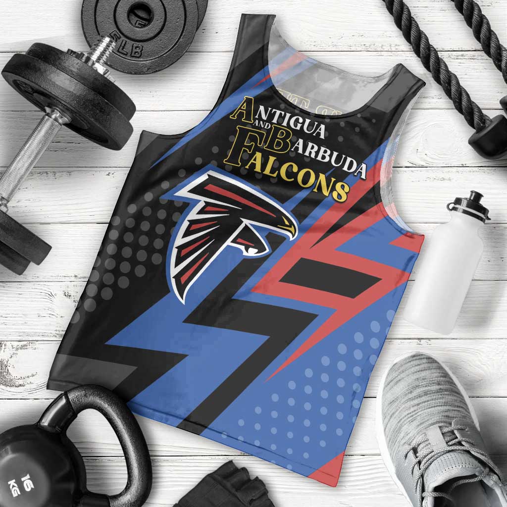 Custom Antigua and Barbuda Cricket Men Tank Top Sporty Style